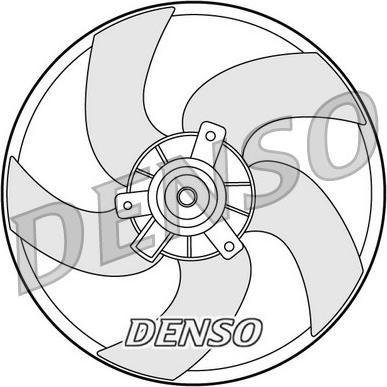 Denso DER21011 - Вентилятор, охолодження двигуна avtolavka.club