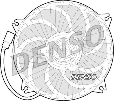 Denso DER21017 - Вентилятор, охолодження двигуна avtolavka.club