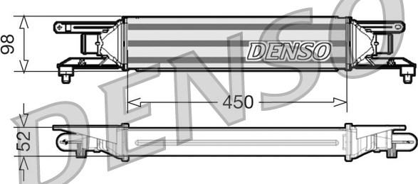 Denso DIT01001 - Интеркулер avtolavka.club