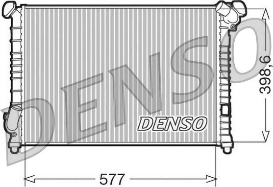 Denso DRM05102 - Радіатор, охолодження двигуна avtolavka.club