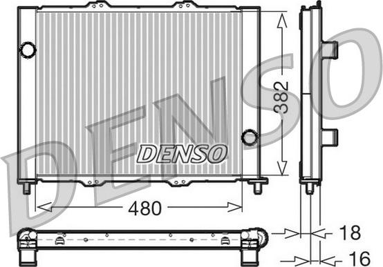 Denso DRM23099 - Модуль охолодження avtolavka.club