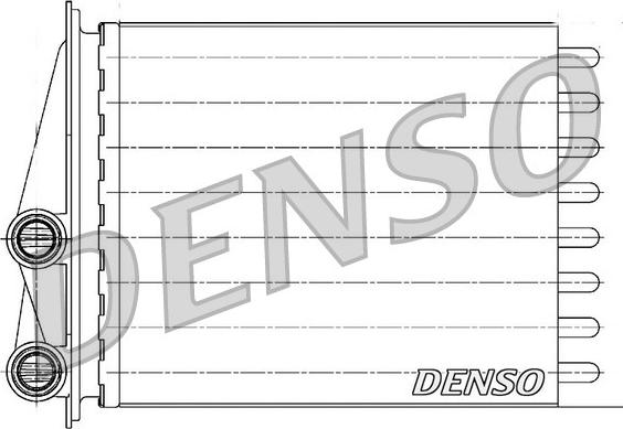 Denso DRR23020 - Теплообмінник, опалення салону avtolavka.club