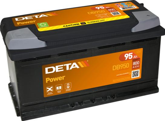 DETA DB950 - Стартерна акумуляторна батарея, АКБ avtolavka.club