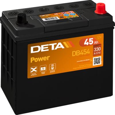 DETA DB454 - Стартерна акумуляторна батарея, АКБ avtolavka.club