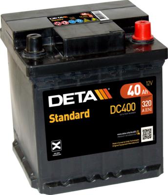 DETA DC400 - Стартерна акумуляторна батарея, АКБ avtolavka.club