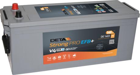 DETA DE1403 - Стартерна акумуляторна батарея, АКБ avtolavka.club