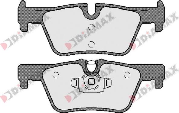 Diamax N09544 - Гальмівні колодки, дискові гальма avtolavka.club