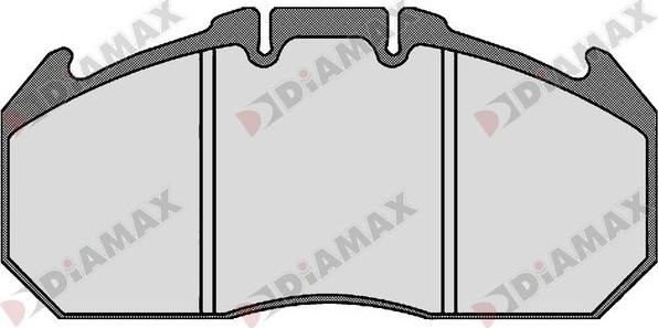 Diamax N09031 - Гальмівні колодки, дискові гальма avtolavka.club