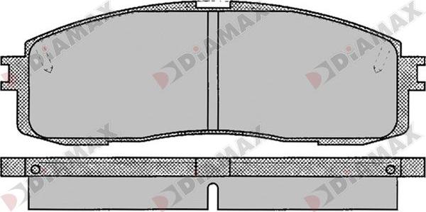 ACDelco AC058066D - Гальмівні колодки, дискові гальма avtolavka.club