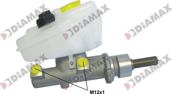 Diamax N04551 - Головний гальмівний циліндр avtolavka.club