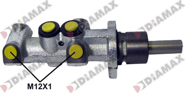 Diamax N04557 - Головний гальмівний циліндр avtolavka.club