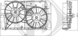 Diederichs 6687101 - Вентилятор, охолодження двигуна avtolavka.club