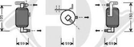 Diederichs 8401162 - Осушувач, кондиціонер avtolavka.club