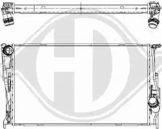 Diederichs 8121603 - Радіатор, охолодження двигуна avtolavka.club