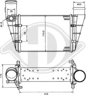 Diederichs DCA1053 - Интеркулер avtolavka.club