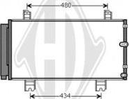 Diederichs DCC1836 - Конденсатор, кондиціонер avtolavka.club