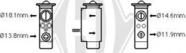 Diederichs DCE1039 - Розширювальний клапан, кондиціонер avtolavka.club
