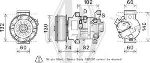 Diederichs DCK1556 - Компресор, кондиціонер avtolavka.club