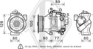 Diederichs DCK1558 - Компресор, кондиціонер avtolavka.club