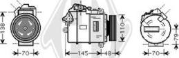 Diederichs DCK1100 - Компресор, кондиціонер avtolavka.club