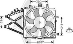 Diederichs DCL1159 - Вентилятор, охолодження двигуна avtolavka.club