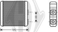 Diederichs DCM1062 - Теплообмінник, опалення салону avtolavka.club