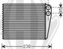 Diederichs DCM1147 - Теплообмінник, опалення салону avtolavka.club