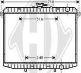 Diederichs DCM1804 - Радіатор, охолодження двигуна avtolavka.club