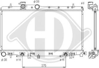 Diederichs DCM3040 - Радіатор, охолодження двигуна avtolavka.club