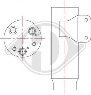 Diederichs DCT1090 - Осушувач, кондиціонер avtolavka.club