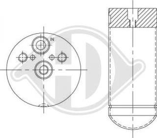 Diederichs DCT1030 - Осушувач, кондиціонер avtolavka.club