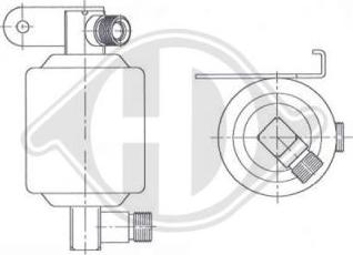 Diederichs DCT1187 - Осушувач, кондиціонер avtolavka.club