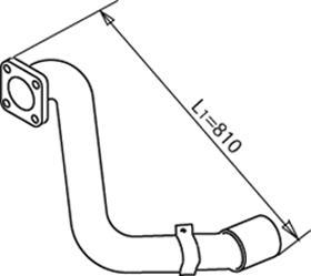Dinex 49280 - Труба вихлопного газу avtolavka.club