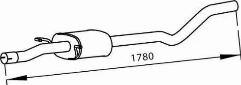 Dinex 56333 - Середній глушник вихлопних газів avtolavka.club