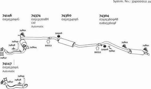 Dinex 374000012_01 - Система випуску ОГ avtolavka.club