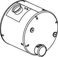 Dinex 21453 - Середній глушник вихлопних газів avtolavka.club