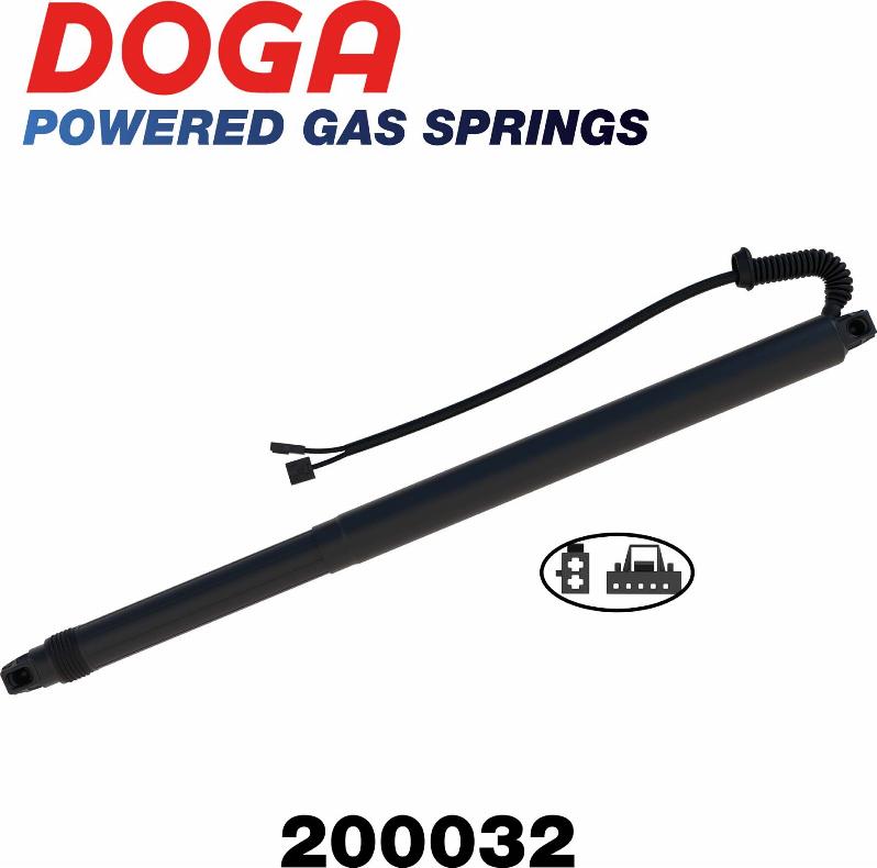 DOGA 200032 - Електромотор, задні двері avtolavka.club