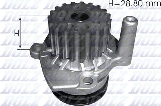 DOLZ A222 - Водяний насос avtolavka.club