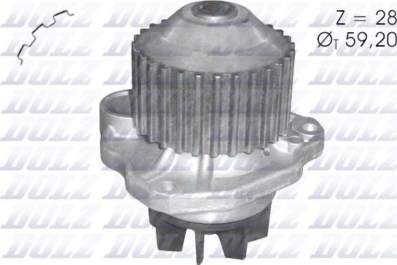 DOLZ C123 - Водяний насос avtolavka.club