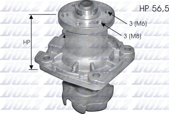 DOLZ S138 - Водяний насос avtolavka.club