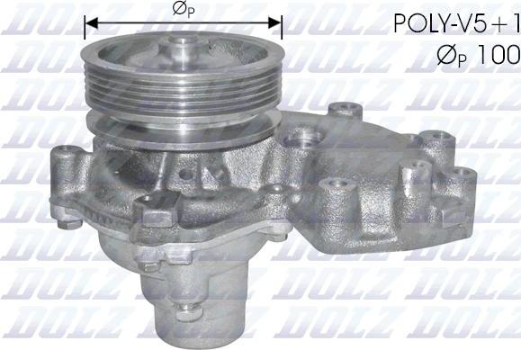 DOLZ S230 - Водяний насос avtolavka.club