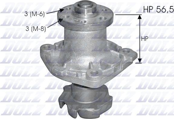 DOLZ S238 - Водяний насос avtolavka.club