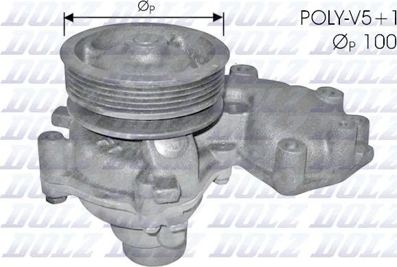 DOLZ S272 - Водяний насос avtolavka.club