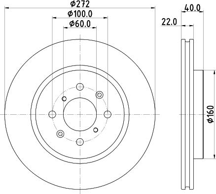 DON PCD15922 - Гальмівний диск avtolavka.club