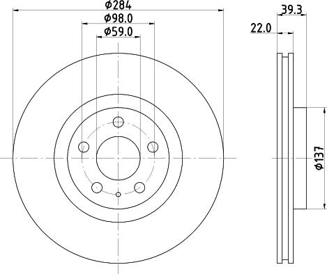 DON PCD15192 - Гальмівний диск avtolavka.club