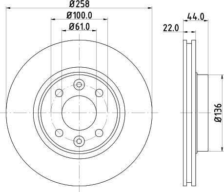 DON PCD10442 - Гальмівний диск avtolavka.club