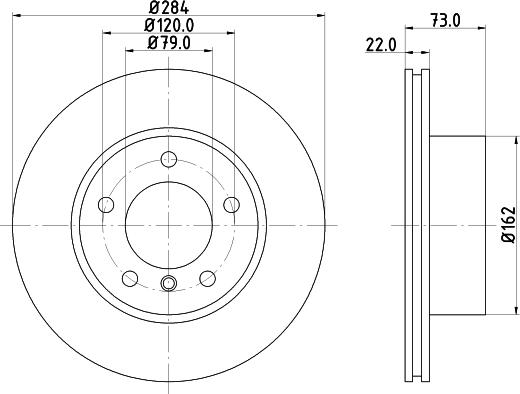 DON PCD10362 - Гальмівний диск avtolavka.club