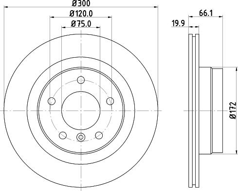 DON PCD10282 - Гальмівний диск avtolavka.club