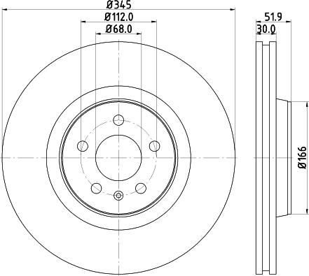 DON PCD11481 - Гальмівний диск avtolavka.club