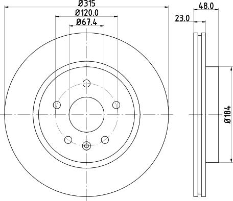 DON PCD11792 - Гальмівний диск avtolavka.club